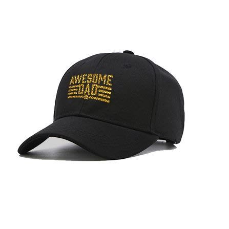 Awesome Dad Baseball Cap - Black