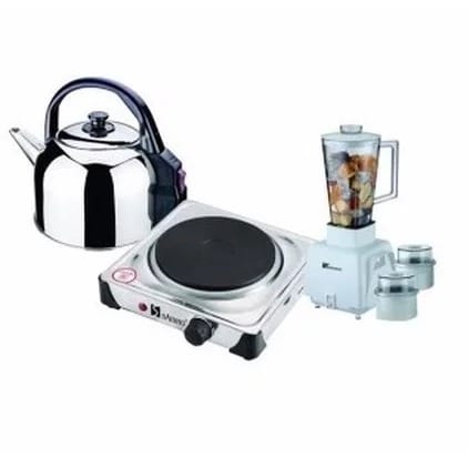 Blender, Electric Kettle & Cooker Bundle