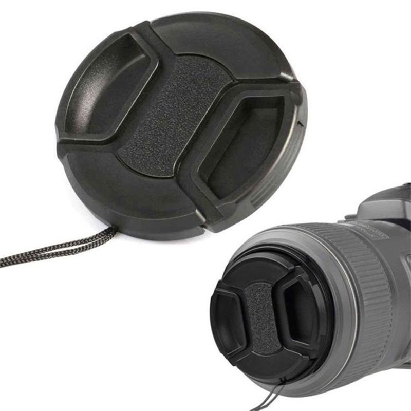 Center Pinch Camera Cap For Canon 49mm