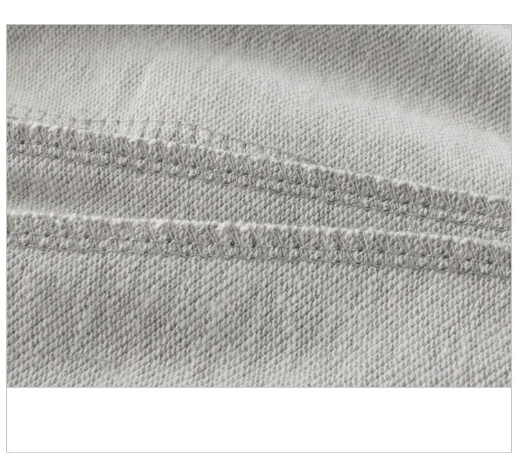 100% Cotton Kids Fashion Striped Full Length Girls Pants-Grey