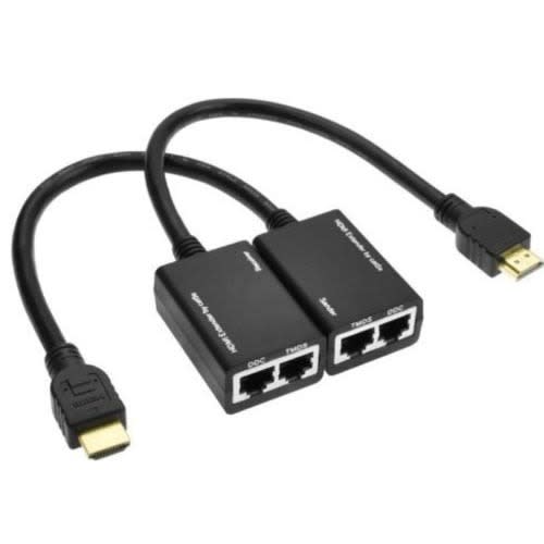 Hdmi Over Rj45 Cat5e Cat6 Lan Ethernet