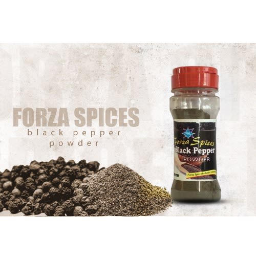 Forza Spices Black Pepper Powder - 80g - 1 Pc