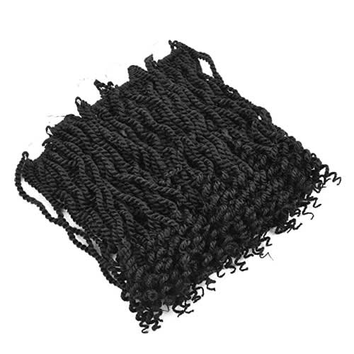 Wavy Pre-twisted Senegalese Curly Twist Crochet Hair For Full Hair-do -300g