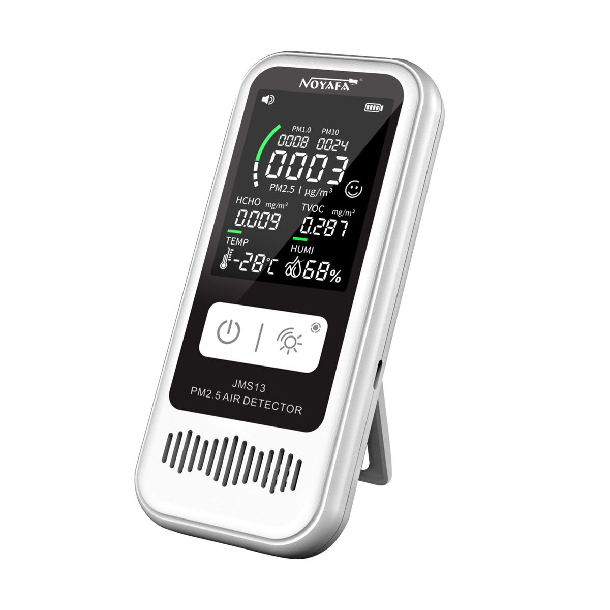 Noyafa Jms13 6 In 1 Multifunctional Air Detector HCHO CO2