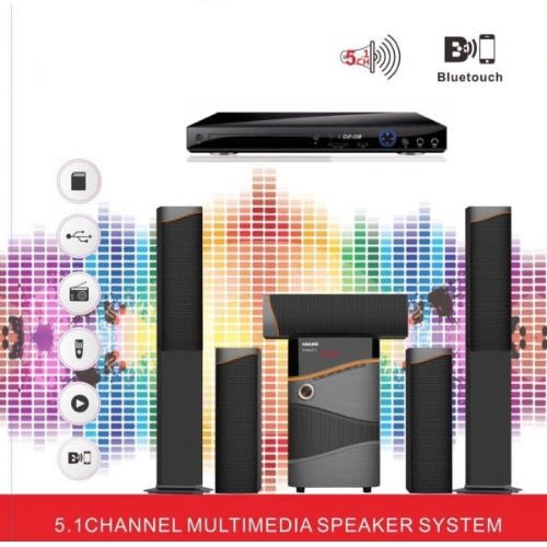 5.1 Channel Multimedia Speaker System + Free Lg Dvd