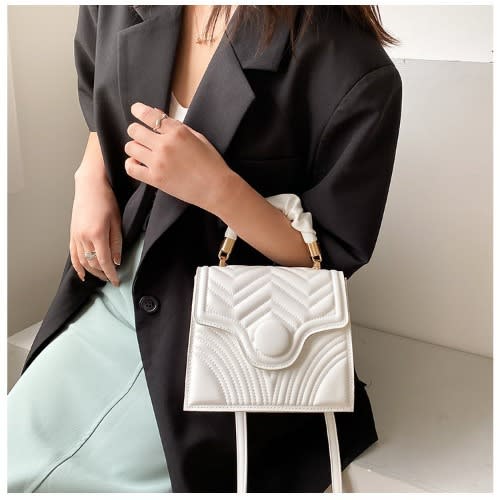 Ladies Hand Bags- White