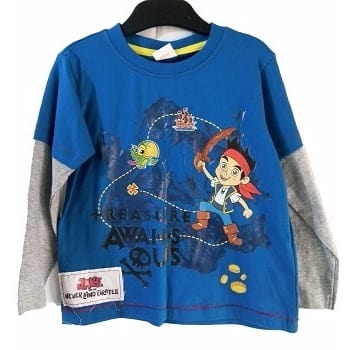 Jake & the Netherland Pirates Longsleeve Tshirt - Multicolour