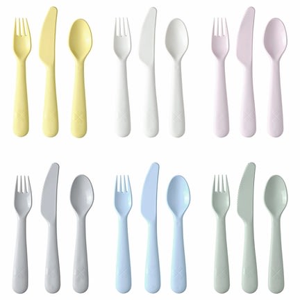 Kalas 18-piece Cutlery Set- Mixed Colours
