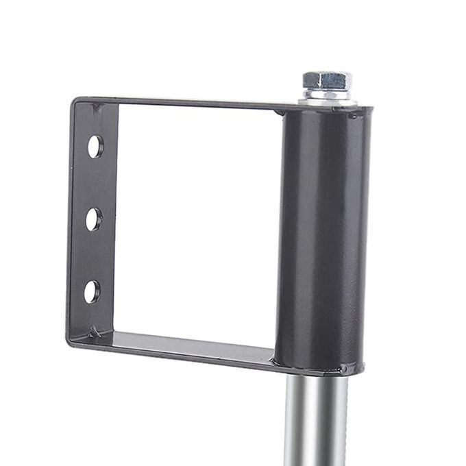 Spring Loaded Swivel Fence Gate Caster With Brake Heavy Duty Rubber