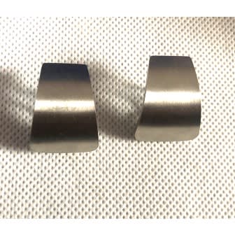 Silver Pure Steel Earrings