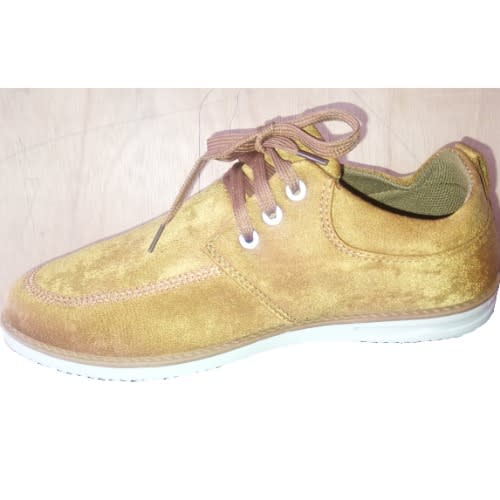 Men Casual Lace-up Suede Shoe - Brown
