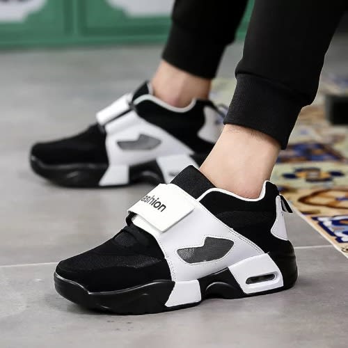 Fashion Sneakers - White & Black