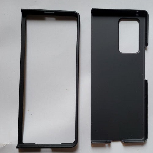 Acrylic Cover For Samsung Galaxy Z Fold2 Fold 2 Folder 2 5g - Black