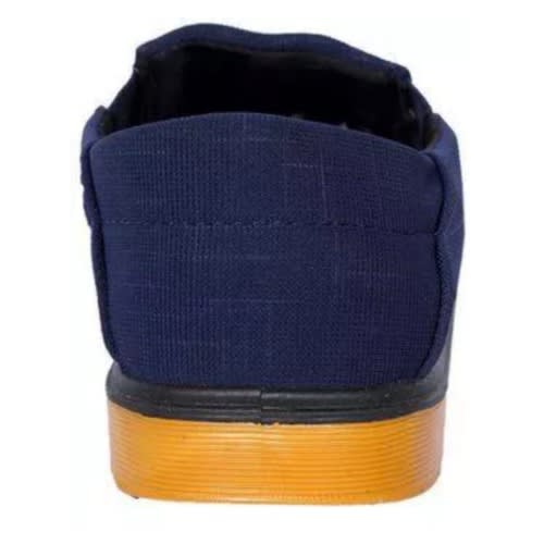 Flames Slip-on Men Sneakers Shoe-blue