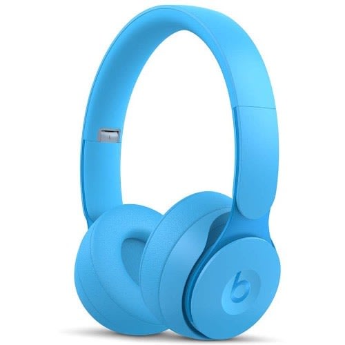 Solo Pro Bluetooth  Wireless Noise-canceling On-ear Headphones - Light Blue