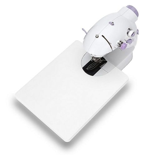 Foot Pedal Desktop Sewing Machine + Table Extension Board  + FREE Mini Sewing Machine