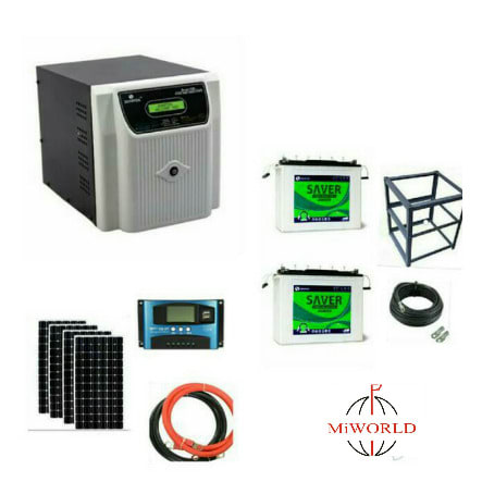 2kva 24v Pure Sine Wave Solar Inverter + Tubular Batteries