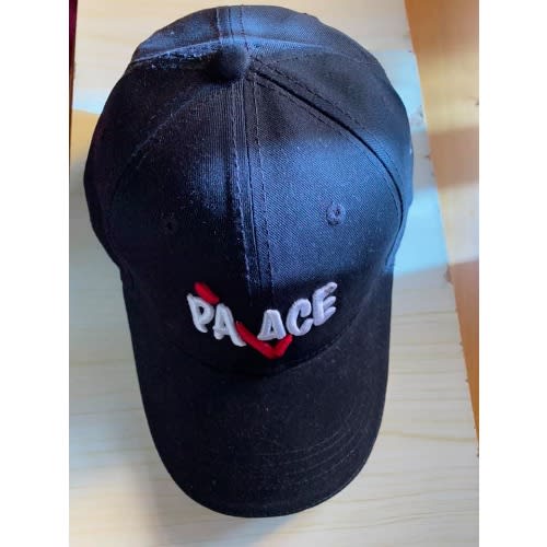 Men's Black Cotton Base Ball Cap