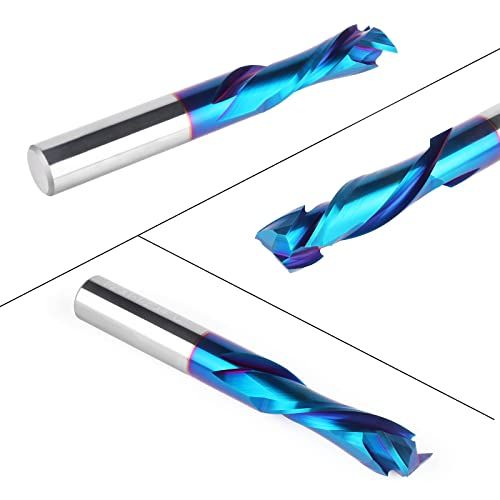 EANOSIC Spiral Router Bits Up Down Compression Bit 12 Inch C