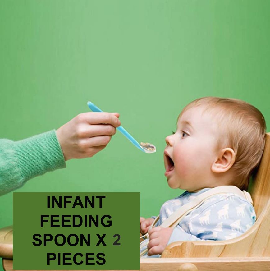 Baby Silicone Soft Spoons Training Feeding 2pcs(pink/purple)