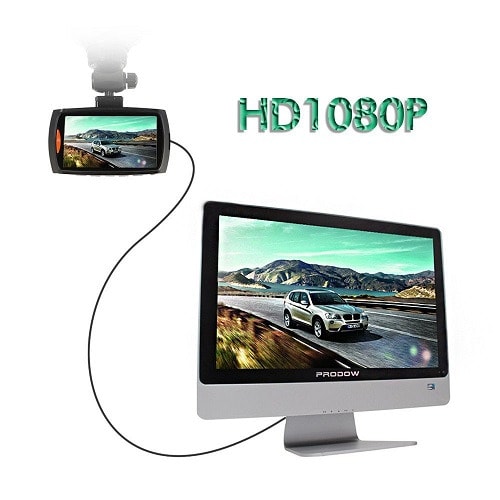 Car Camera Recorder with Motion Detection Night Vision G-sensor Car Dvrs