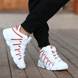 New Trendy Sports Sneakers - Red/White