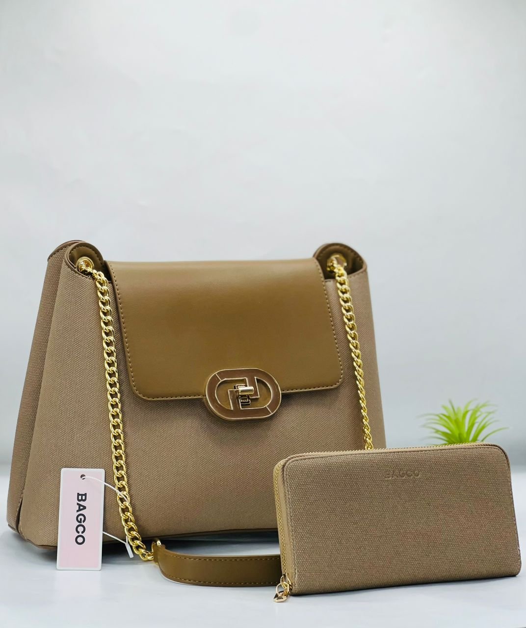 BAGCO Leather Chain bag