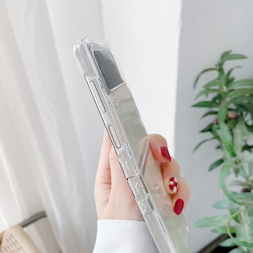 Transparent Clear Phone Case For Samsung Galaxy Z Flip 4 5g