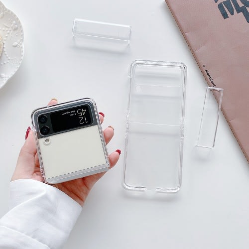 Transparent Clear Phone Case For Samsung Galaxy Z Flip 4 5g