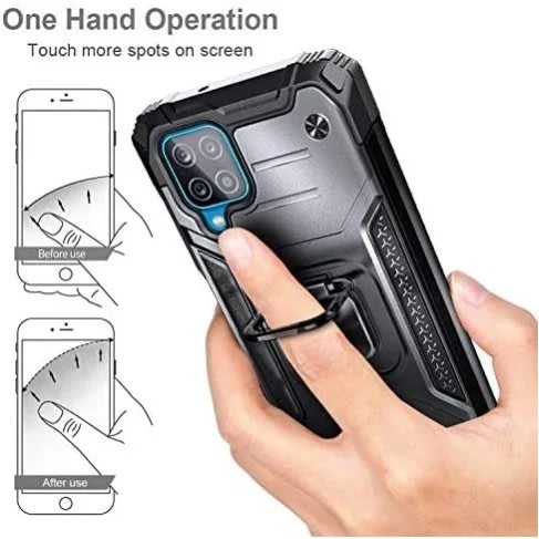 Heavy Duty Defender Shockproof Case For Samsung Galaxy A12