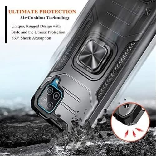 Heavy Duty Defender Shockproof Case For Samsung Galaxy A12