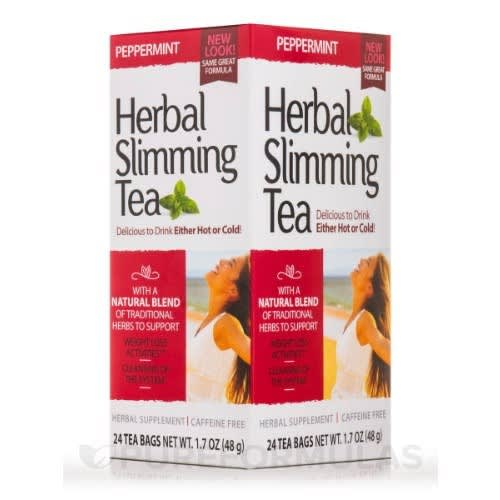 Herbal Slimming Tea Peppermint-24 Tea Bags