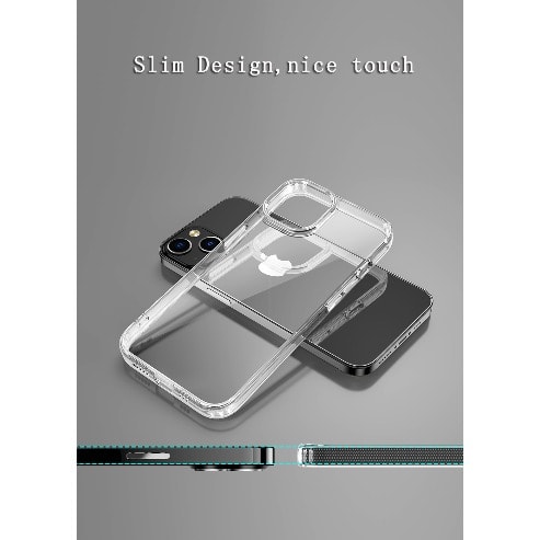 Acrylic Hard Back Transparent Case For iPhone 13 Mini