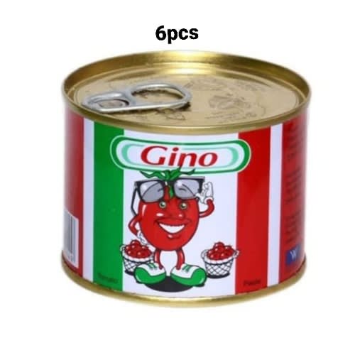 Canned Tomatoes Paste - 6pcs