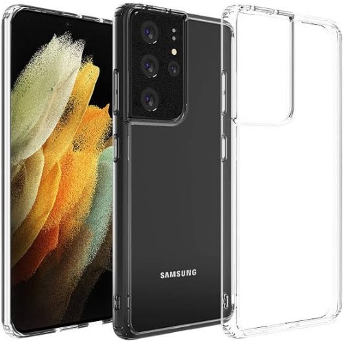 Transparent Back Case For Samsung S21 Ultra