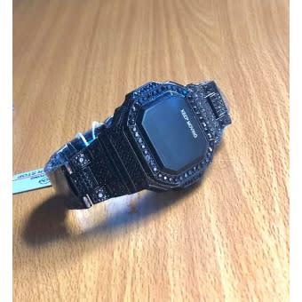 Touch Screen Iced Luxury Men's Wrist Watch