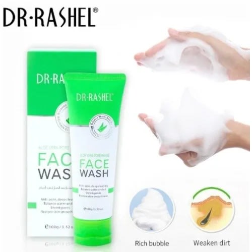 Dr. Rashel Aloe Vera Pore Refine Face Wash - 100g