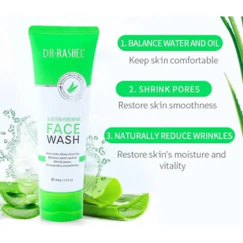 Dr. Rashel Aloe Vera Pore Refine Face Wash - 100g