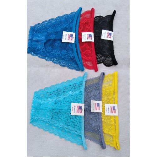 Women Lace Panties -6pieces