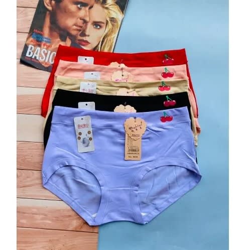 Cotton Panties - 5 In 1