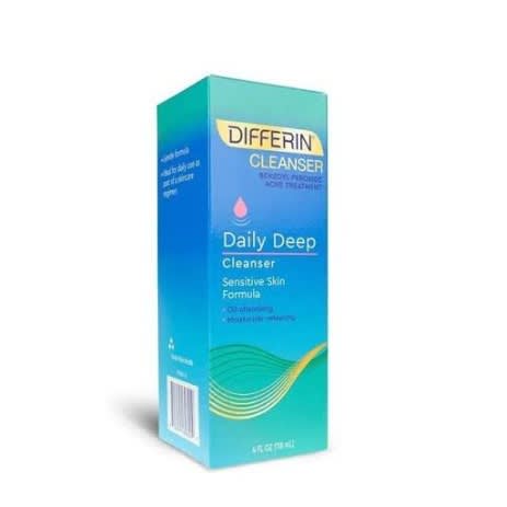 Differin Daily Deep Cleanser With Benzoyl Peroxide - 1 Pack - 4 Oz/118ml
