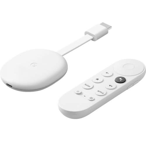 Chromecast With Google Tv - 4k - Snow