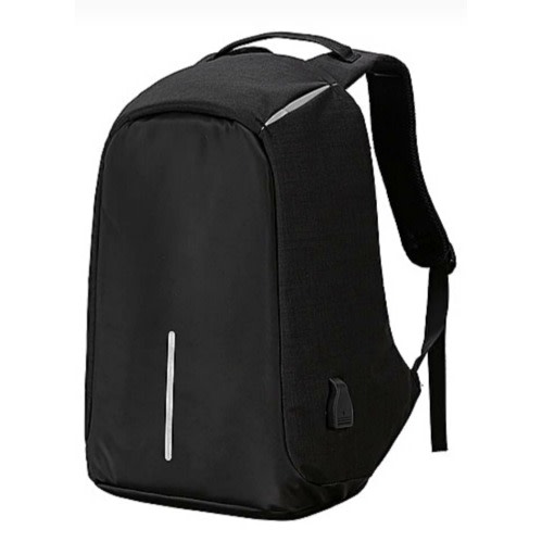 Anti Theft Laptop Backpack - Black