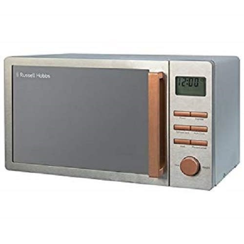 Awesome 23l Luna Family Size Digital Microwave Oven + 8 Cooking Programmes - Solar Red