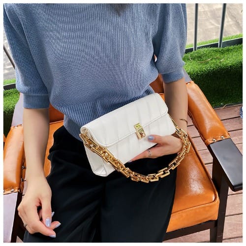 Women's Handbag - White