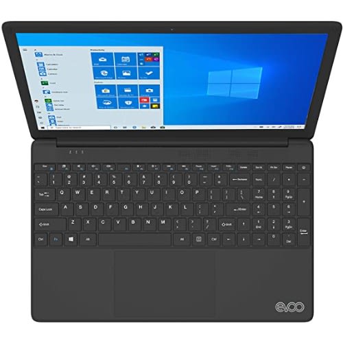 Evoo Ultra Thin Evc156-bk Intel Core I7-6660u 2.4ghz 256GB SSD 8GB 15.6" Laptop
