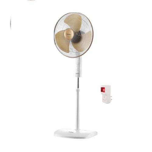 18'' High Standing Fan - 50W + Free Surge
