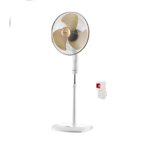 18'' High Standing Fan - 50W + Free Surge