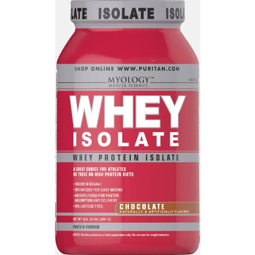 Whey Protein Isolate Powder, Chocolate - 2lb