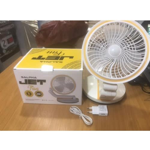 Salpha Rechargeable Table Fan